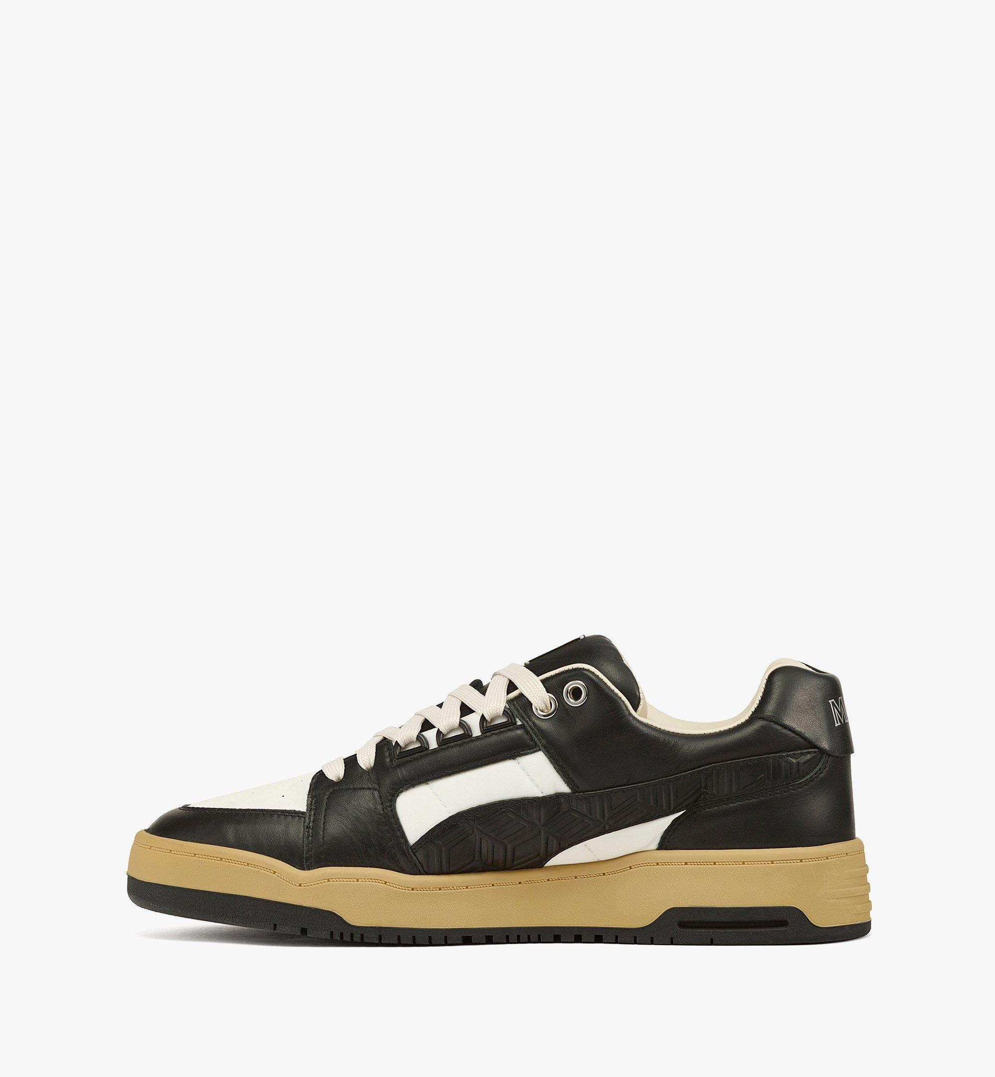 MCM x PUMA Slipstream Sneakers in Cubic Leather - 3