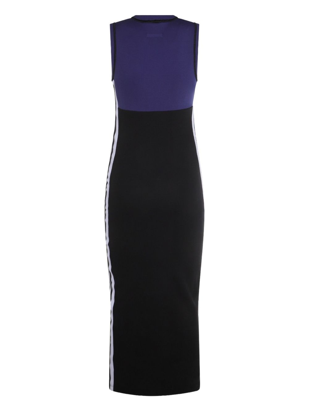 logo-print midi dress - 2