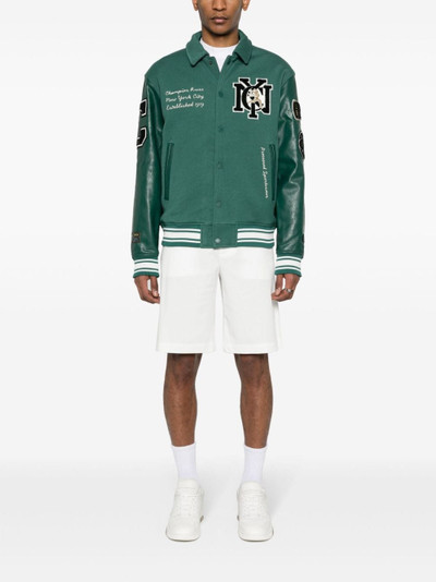 Champion logo-patch bomber jacket outlook
