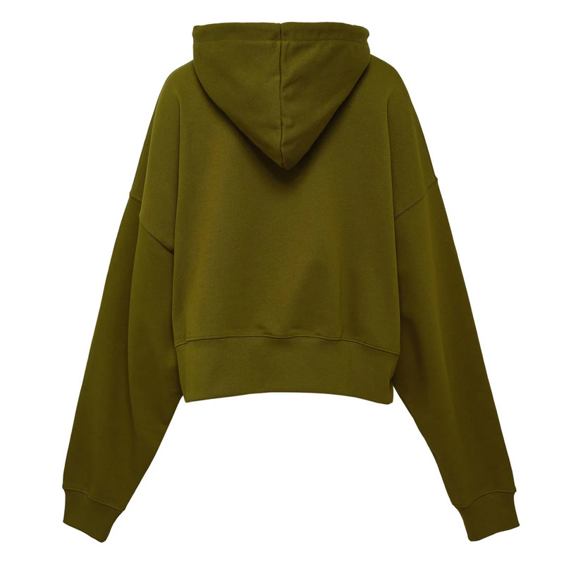MSGM Logo Cropped Hoodie outlook