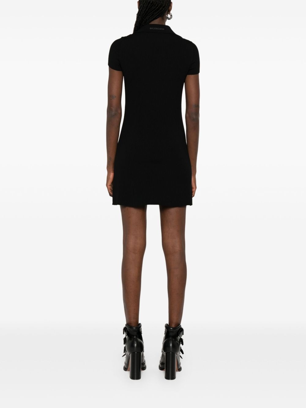 ribbed mini dress - 4
