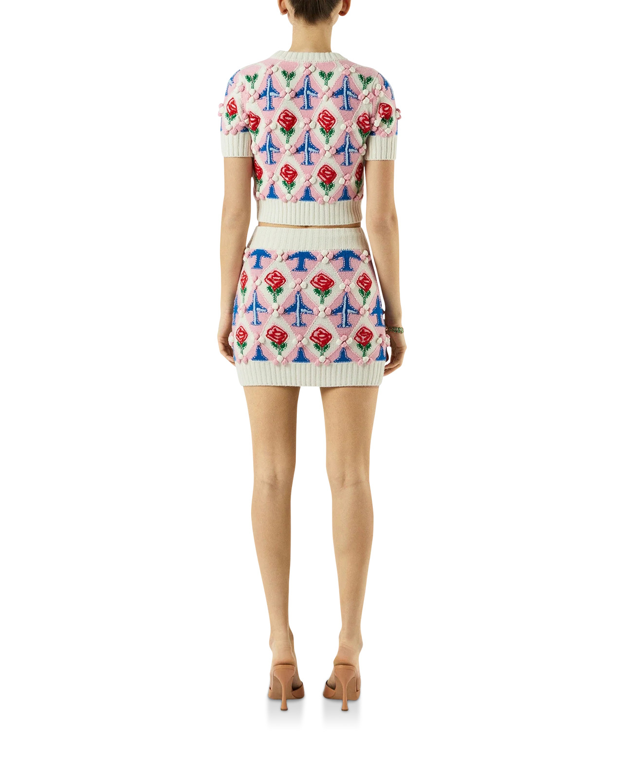 Argyle Mini Skirt - 3