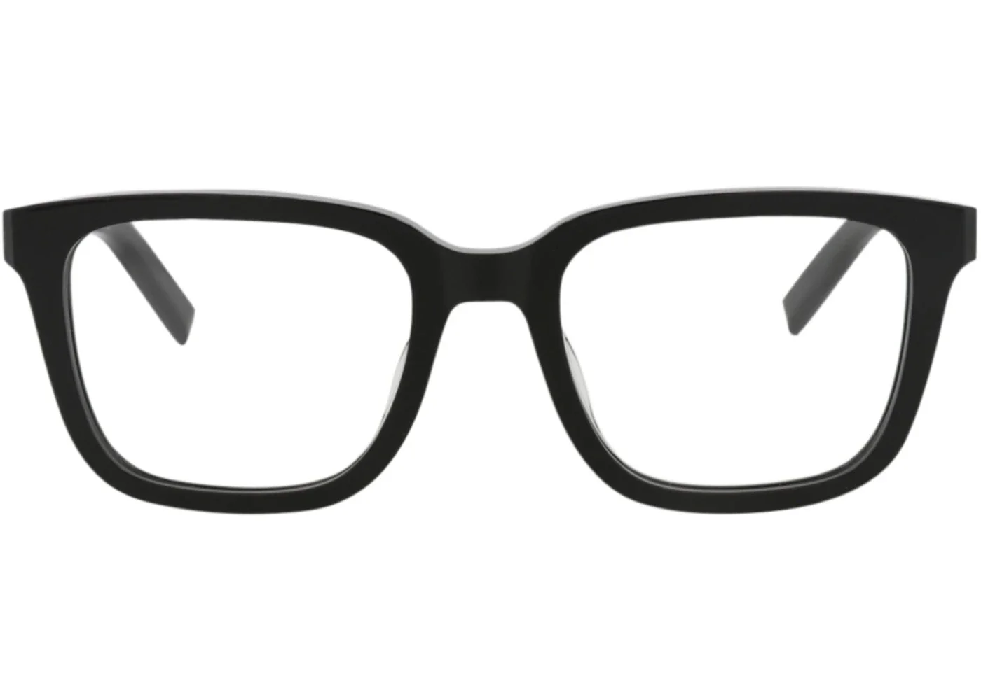 Berluti Square-Frame Acetate Optical Frames Black Black Transparent (BL50021U-53-001) - 1