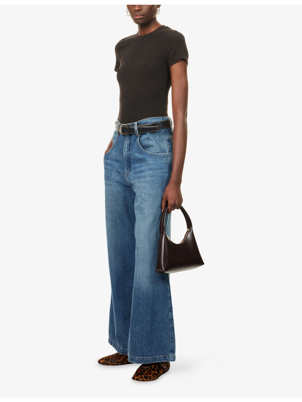 The Rib Baby Tee Modal-Jersey Top - 2