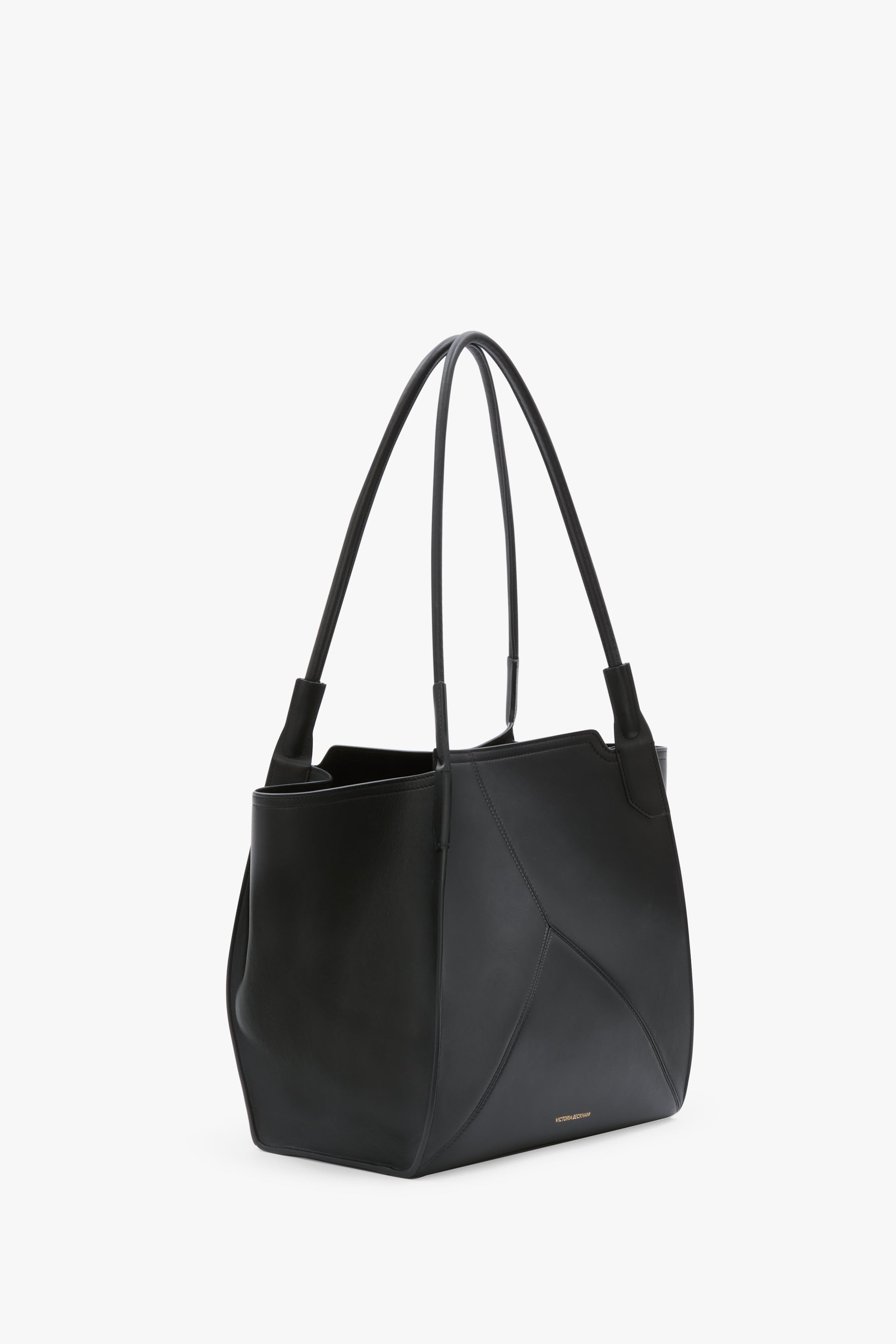 Victoria Tote In Black Soft Leather - 2