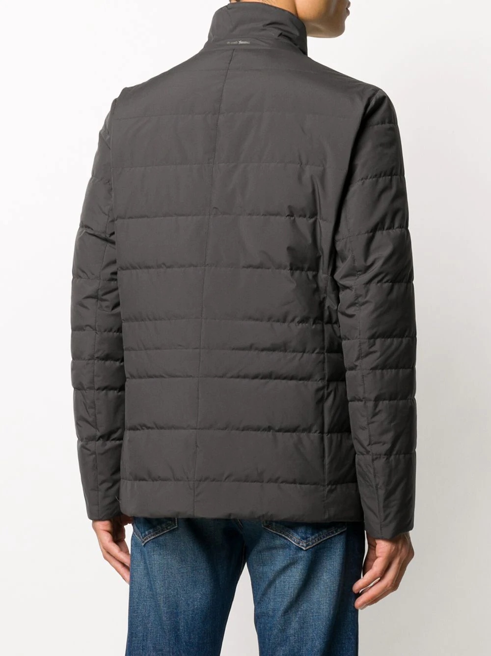 high-neck padded jacket - 4