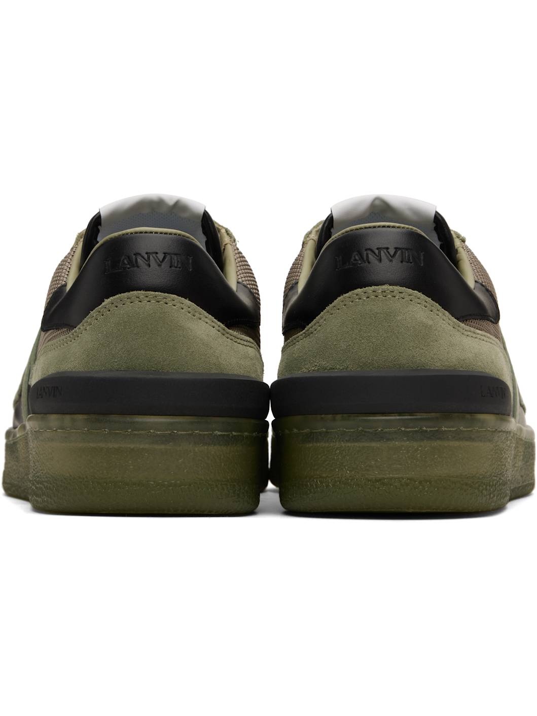 Khaki Clay Mesh Sneakers - 2