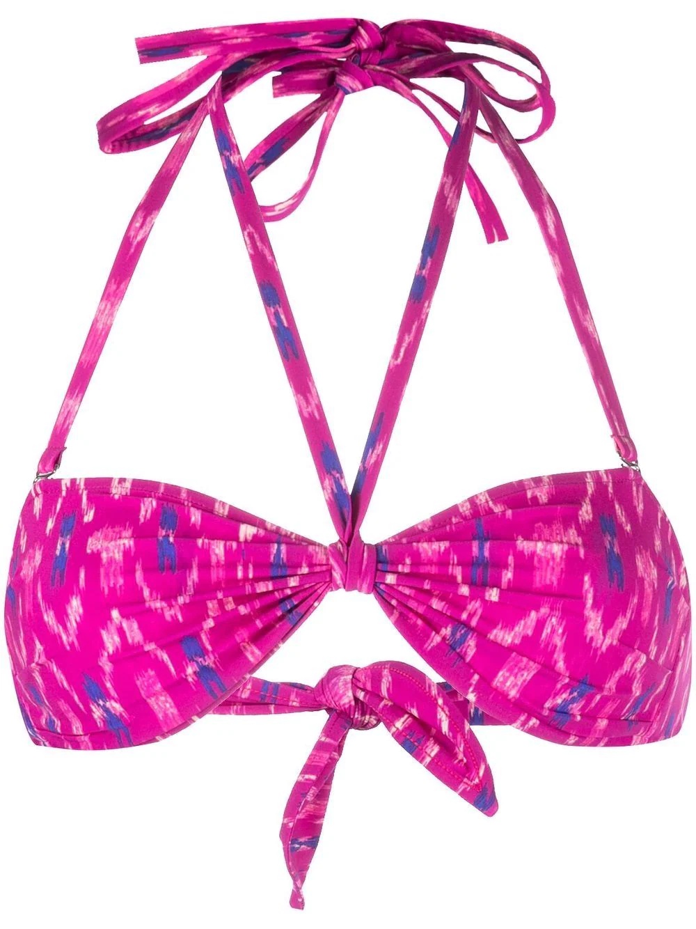 halterneck bikini top - 1