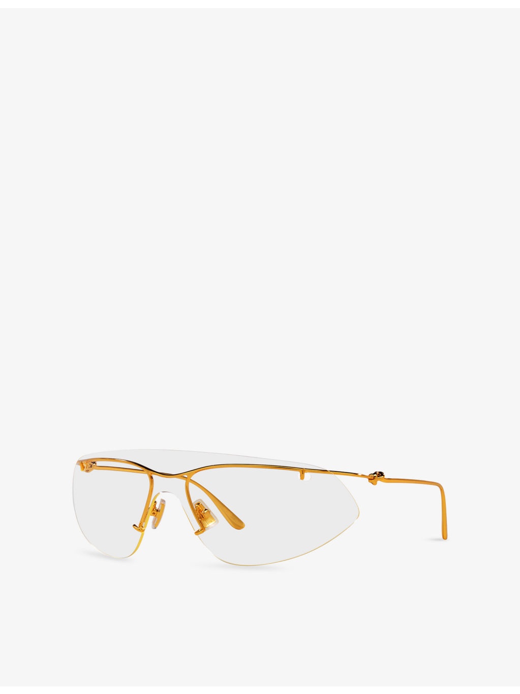 BV1272S Rectangle-Frame Metal Glasses - 2