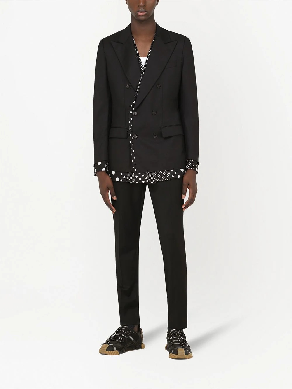 button-front blazer - 2