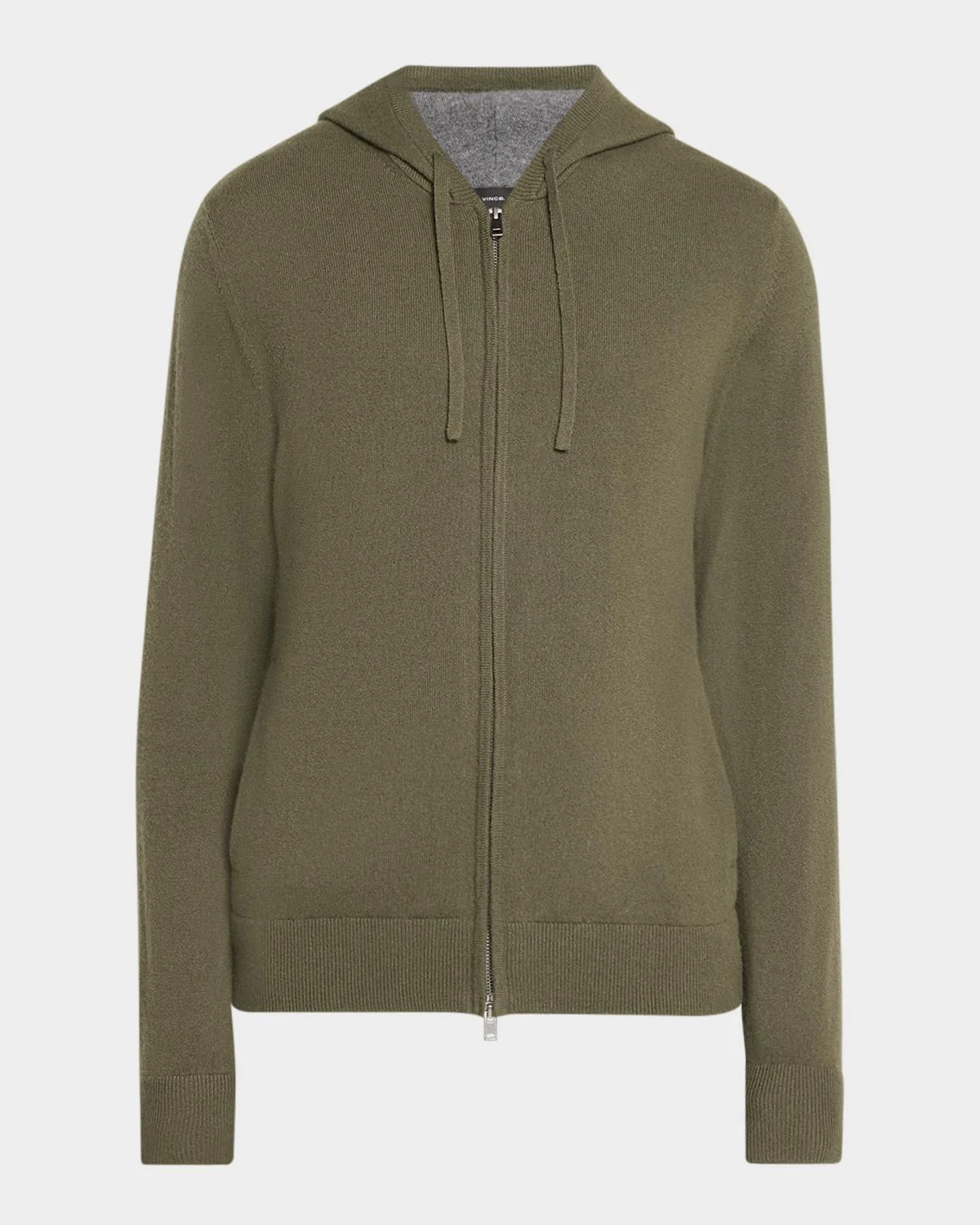 Men's Cashmere Blend Full-Zip Hoodie - 1