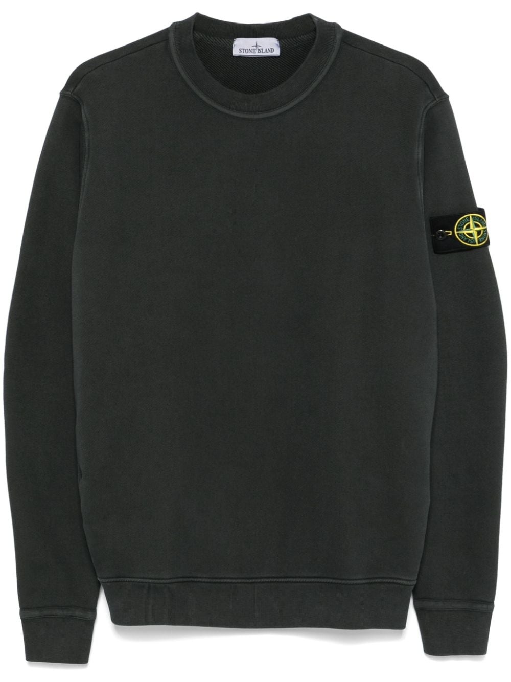 Compass-badge sweatshirt - 1