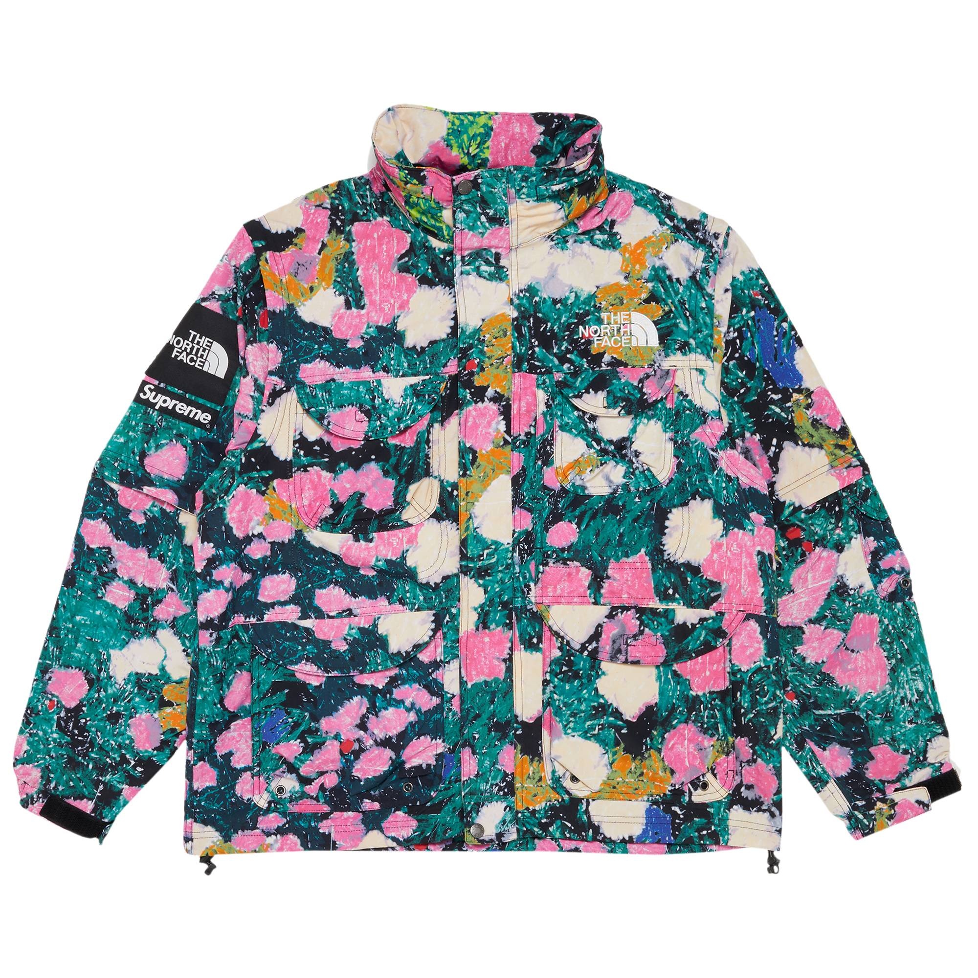 Supreme Supreme x The North Face Trekking Convertible Jacket 'Flowers' |  goat | REVERSIBLE