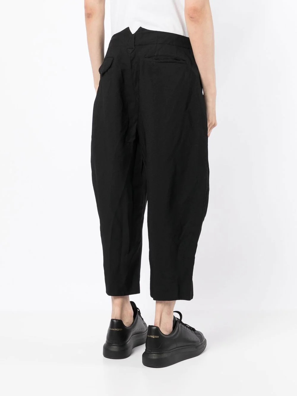 tapered-leg trousers - 4