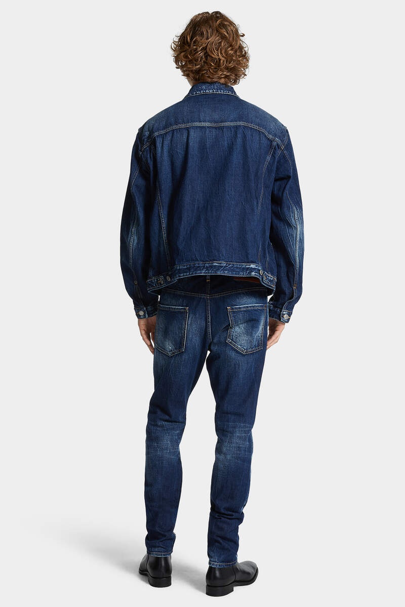 DARK SEMPLICE COOL GUY JEANS - 4