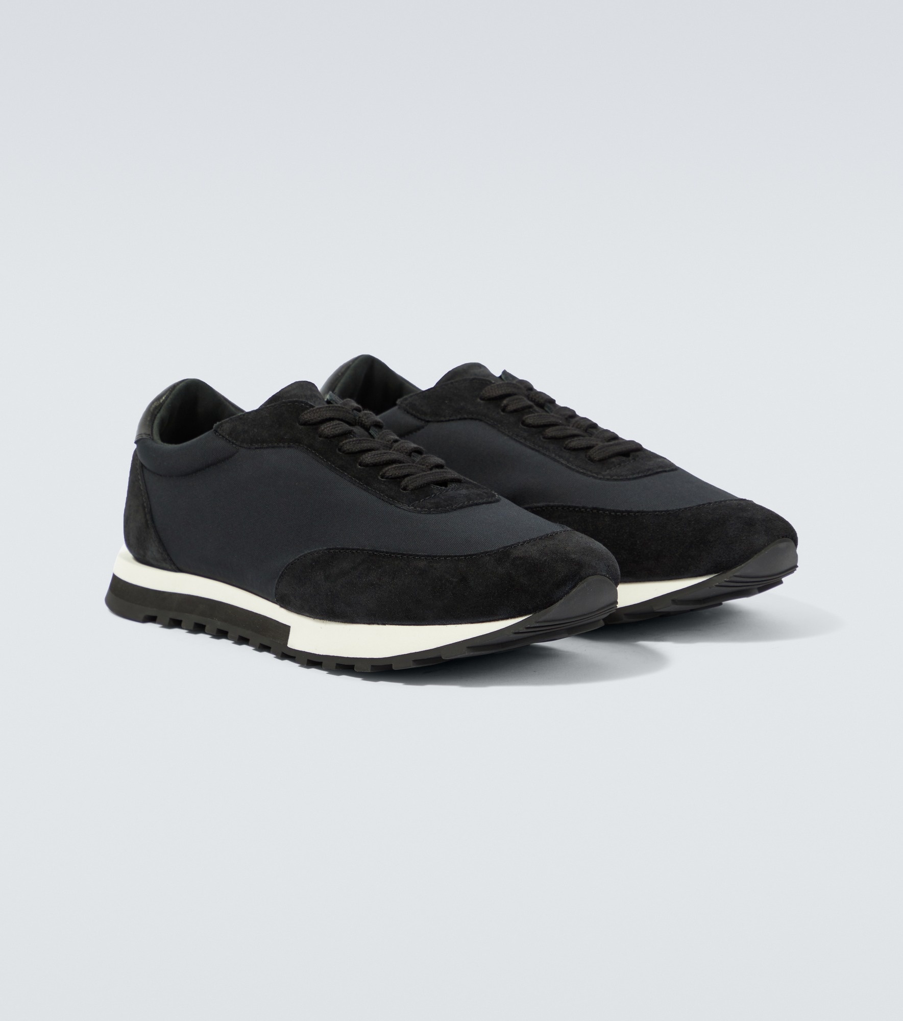 Owen Runner suede-trimmed sneakers - 5