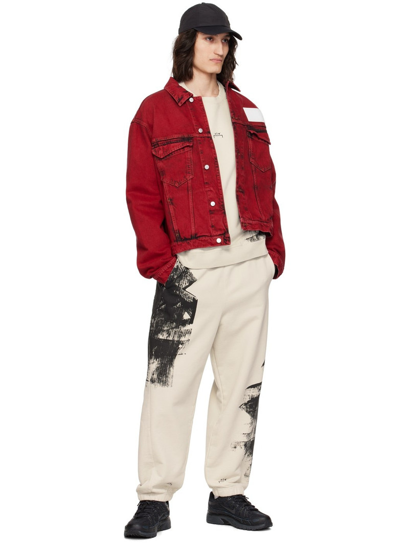 A-COLD-WALL* Red Strand Denim Jacket outlook