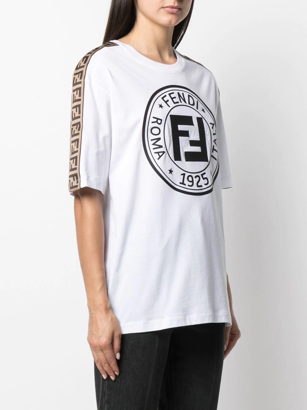 Fendirama logo-print T-shirt - 3