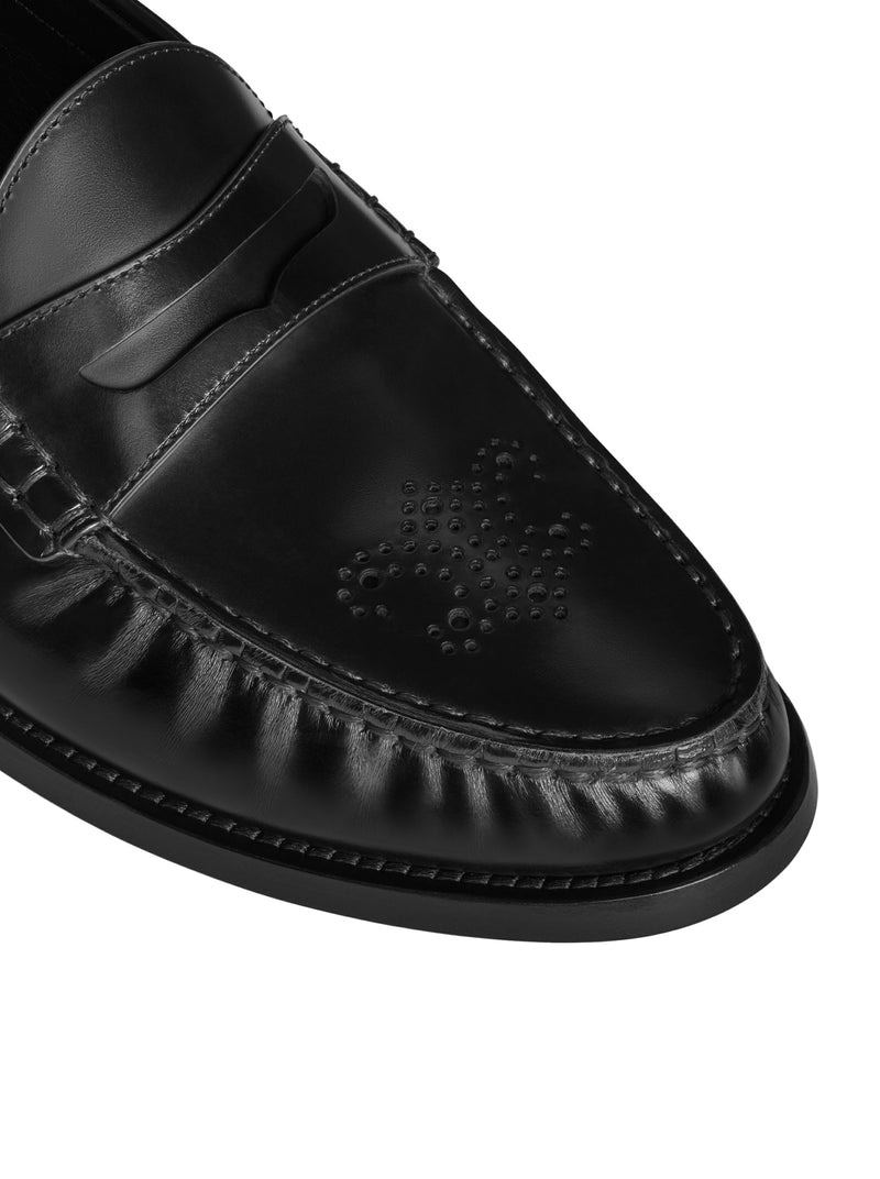 Celine Men Celine Vivienne Shiny Bull Leather Loafer - 4