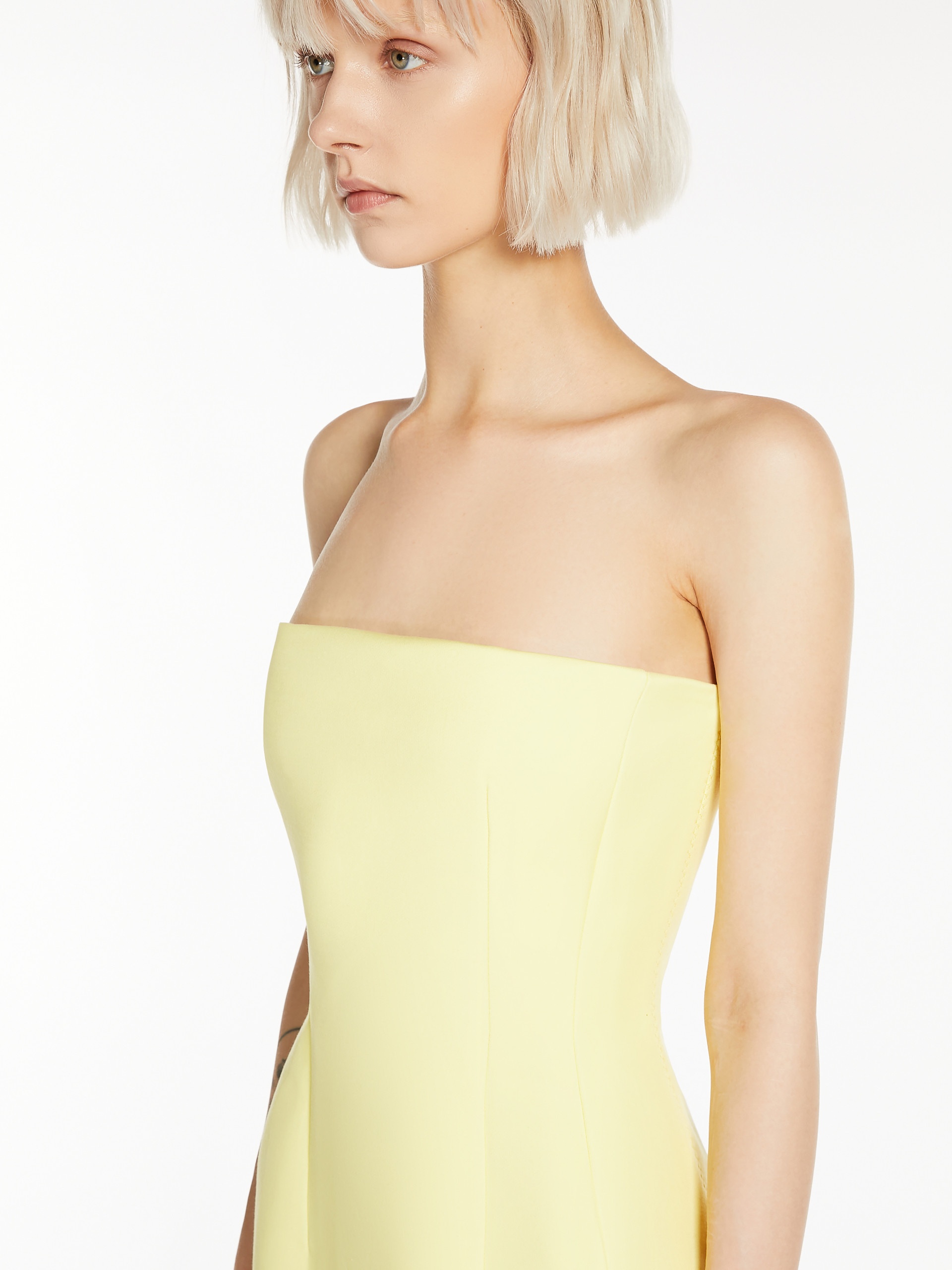 EDITTA Double-faced cotton bustier dress - 5