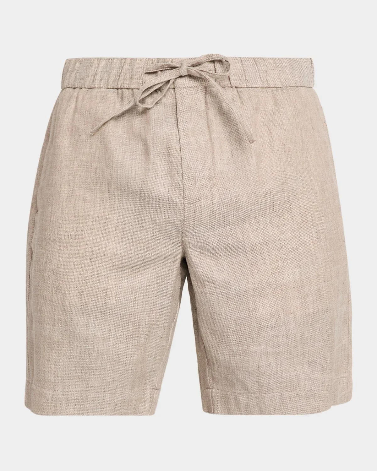 Men's Felipe Linen & Cotton Drawstring Shorts - 1