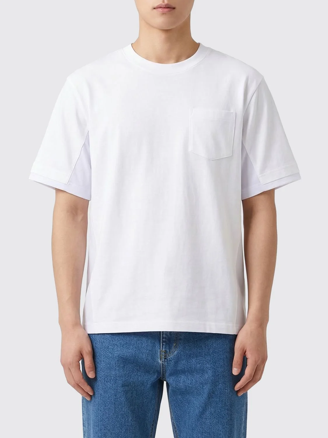 SACAI Cotton Basic T-shirt - 1