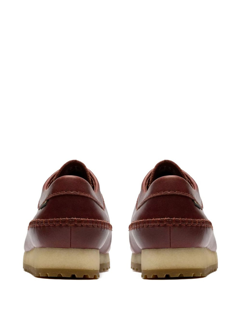 lace-up leather Derby 4