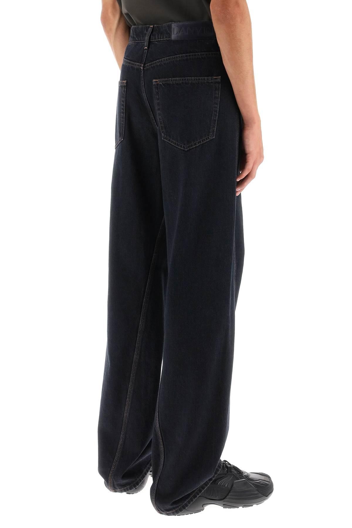 Lanvin Baggy Jeans With Twisted Seams - 4