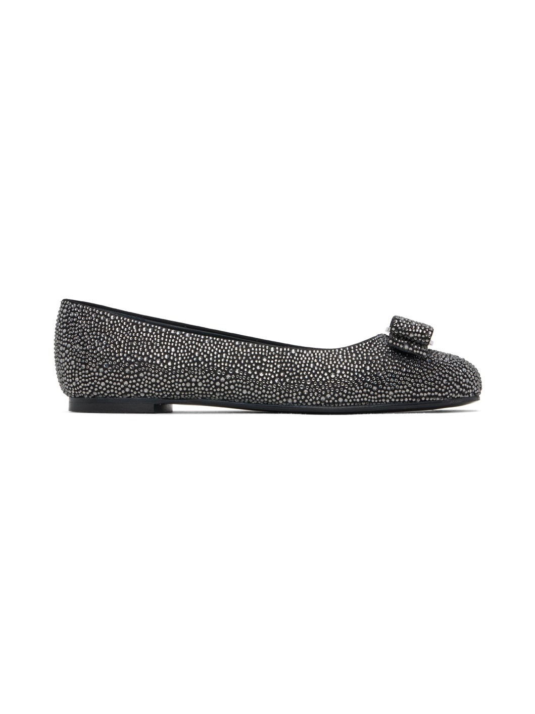 Black Varina Ballerina Flats - 1