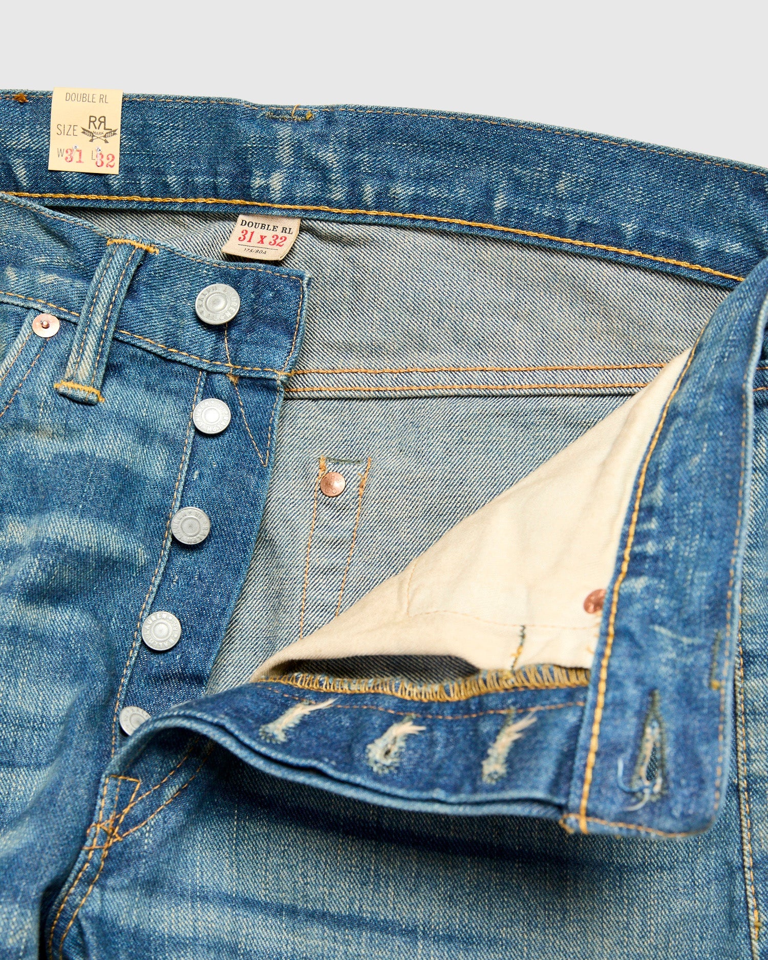 "Milner Wash" 13.7oz Selvedge Denim - Straight Fit - 8