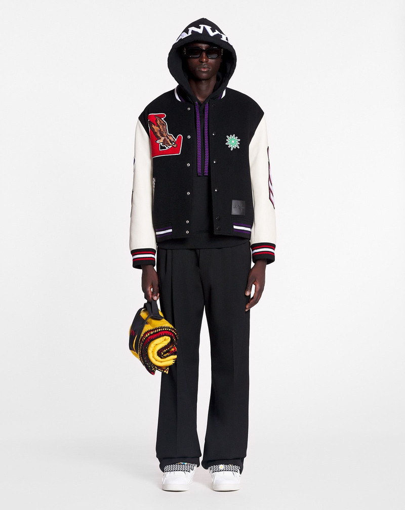 Lanvin LANVIN X FUTURE VARSITY JACKET outlook