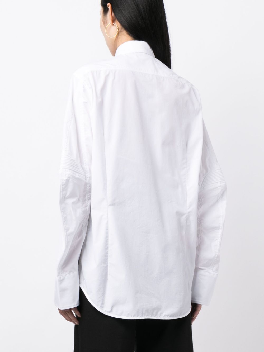 oversized cotton shirt - 4