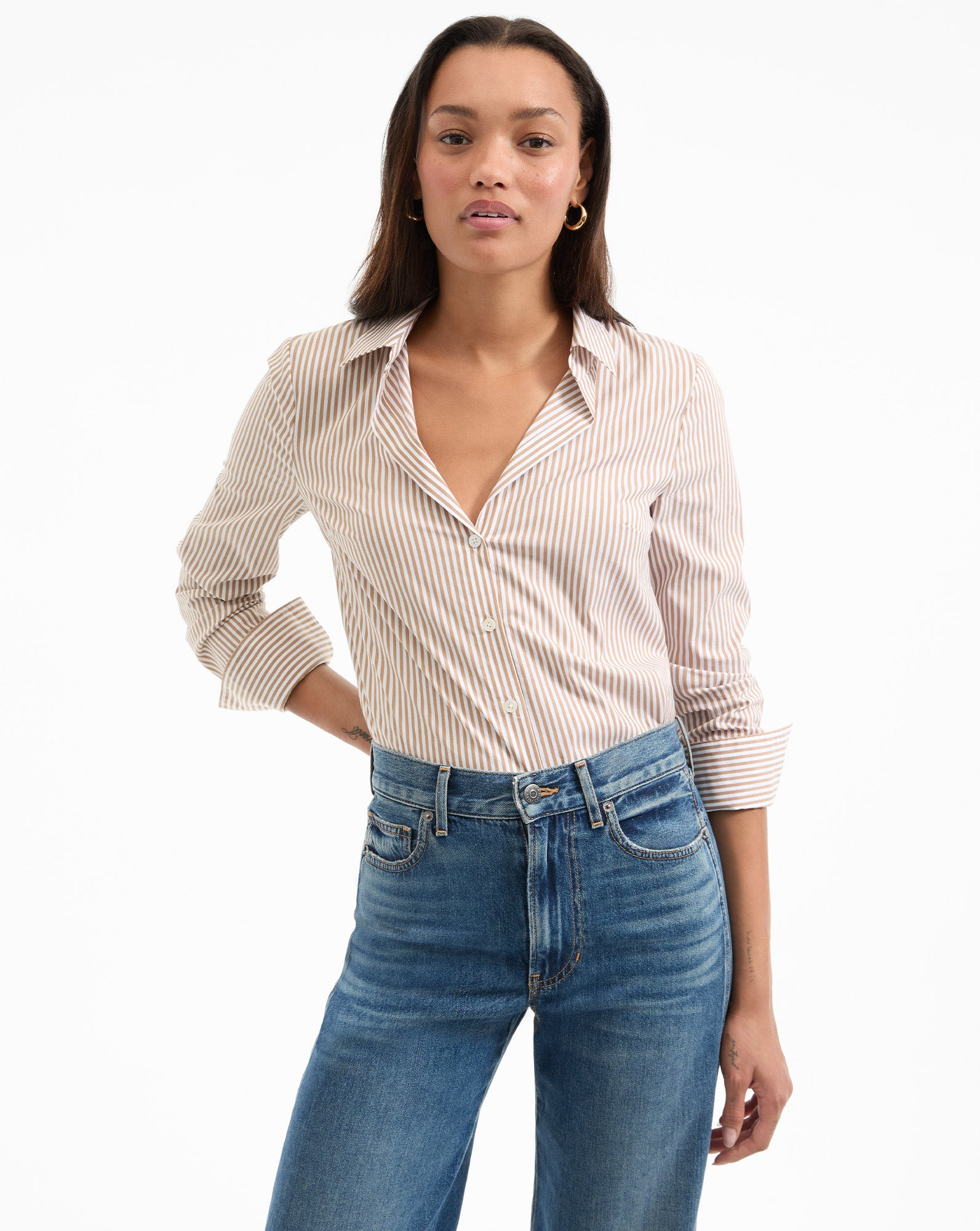 AMELIA BUTTON-DOWN SHIRT - 2
