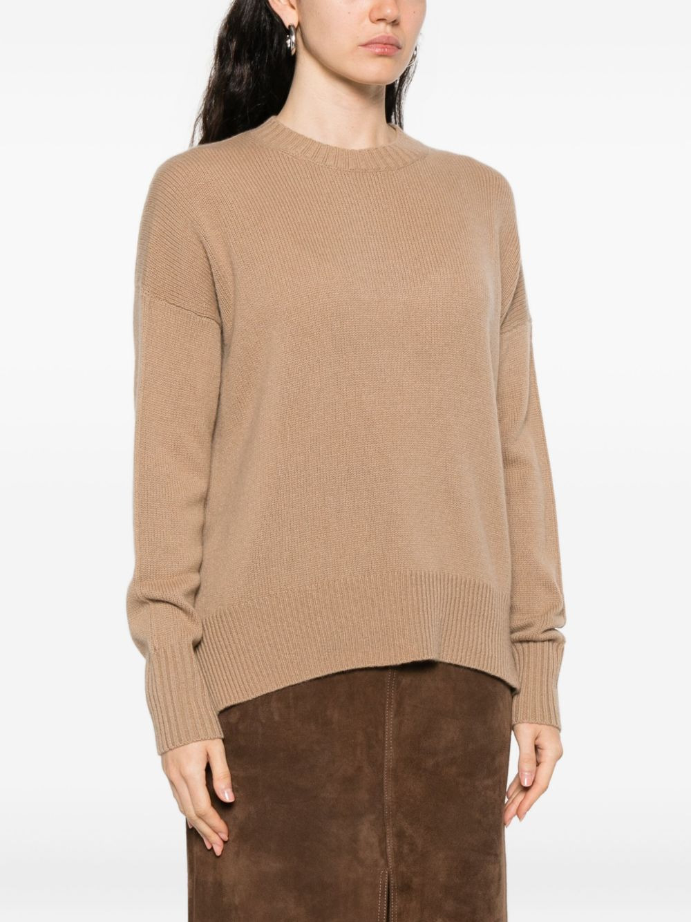 crew-neck cashmere sweater - 3