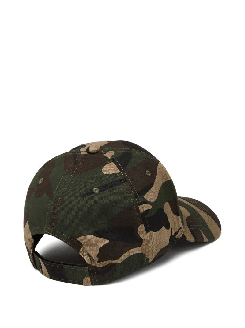 PHILIPP PLEIN camouflage-pattern baseball cap outlook
