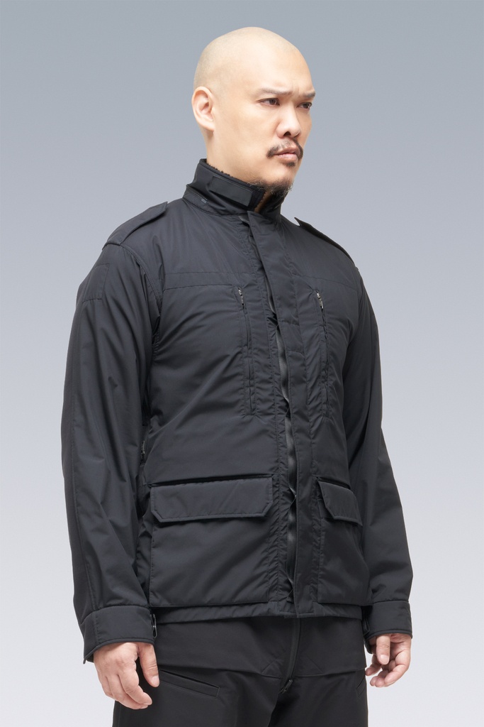 J3-HY Hybrid Construction Windstopper® Polartec® Alpha® / Powerstretch® Modular Jacket Black/Black - 2