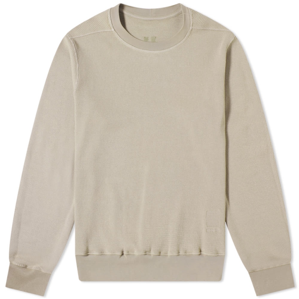 Rick Owens DRKSHDW Waffle Crew Sweat - 1