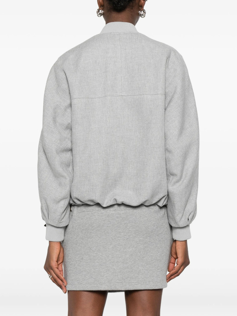 Closed Zip-up Bomber Jacket 3