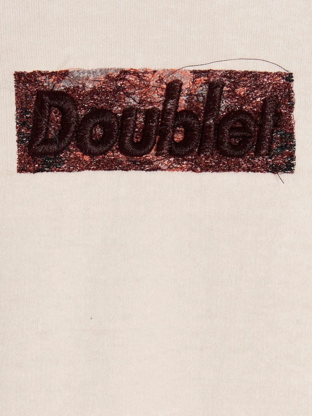 logo-embroidered hoodie - 4