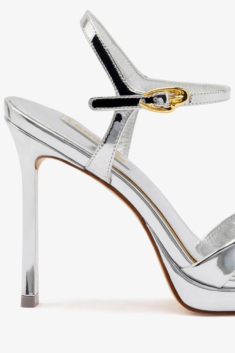 Angelina Sandal In Silver Specchio 4