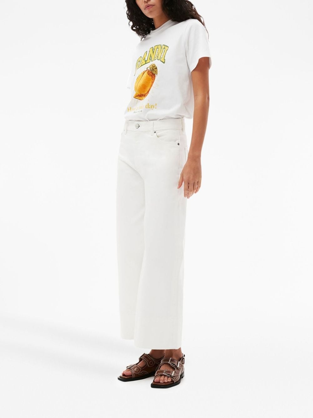 logo-print T-shirt - 2