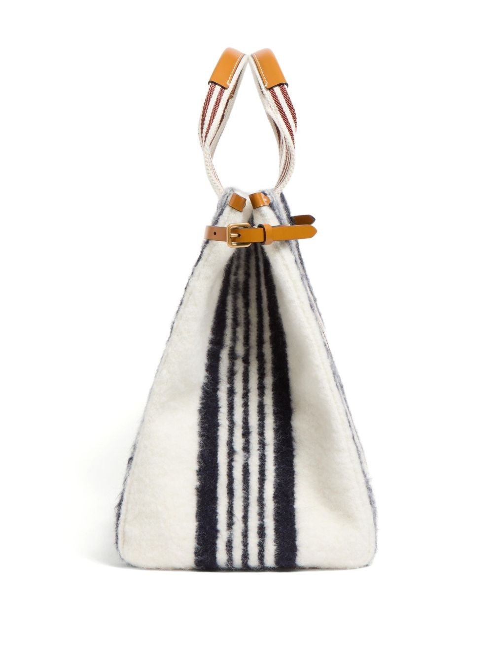 striped tote bag - 6