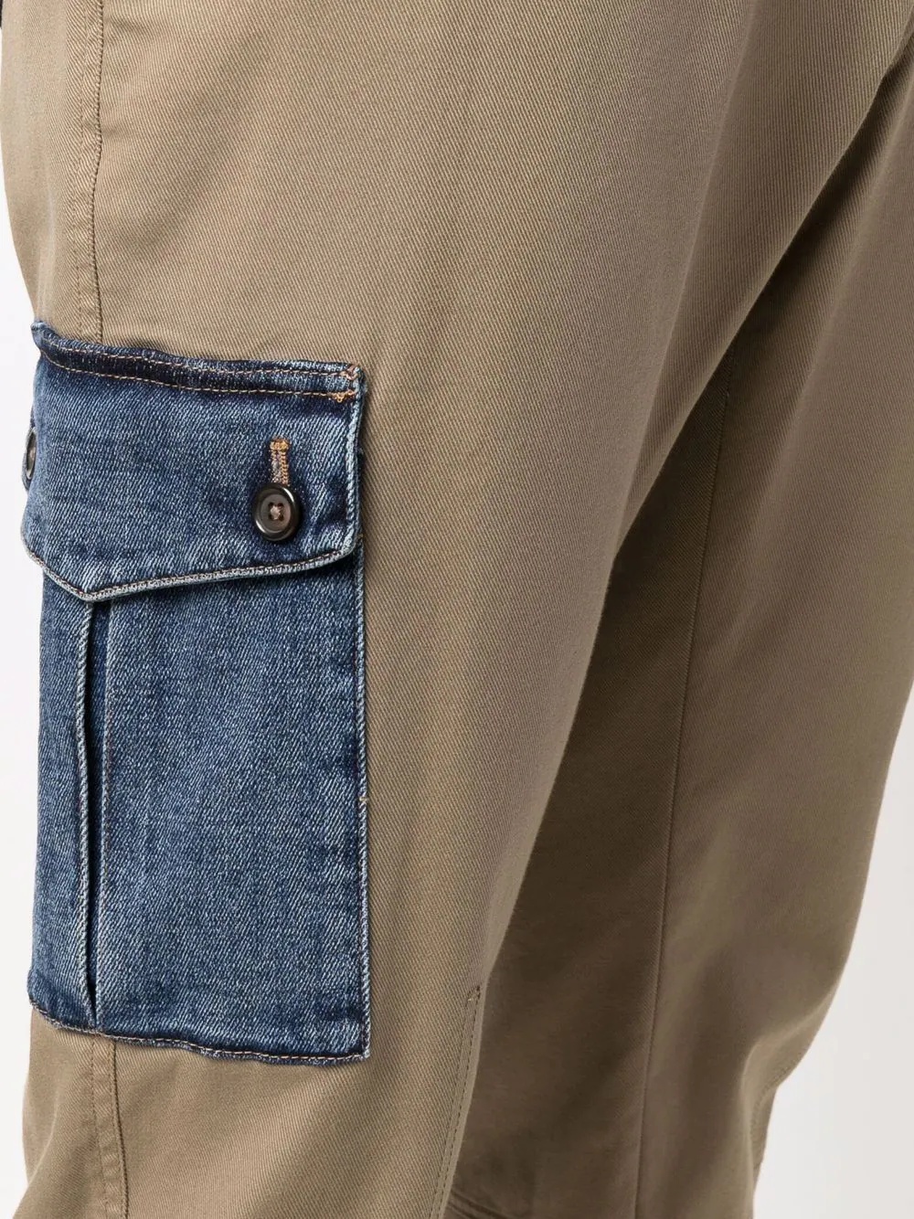 denim-pocket chinos - 5