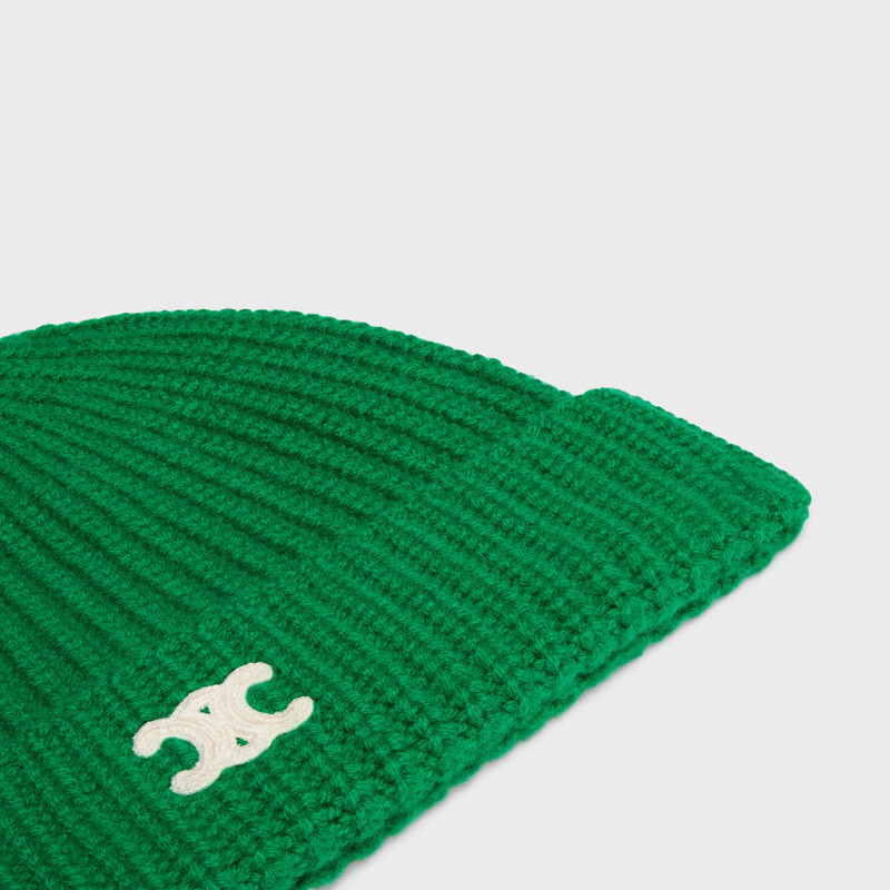 triomphe beanie IN Scottish Cashmere 3