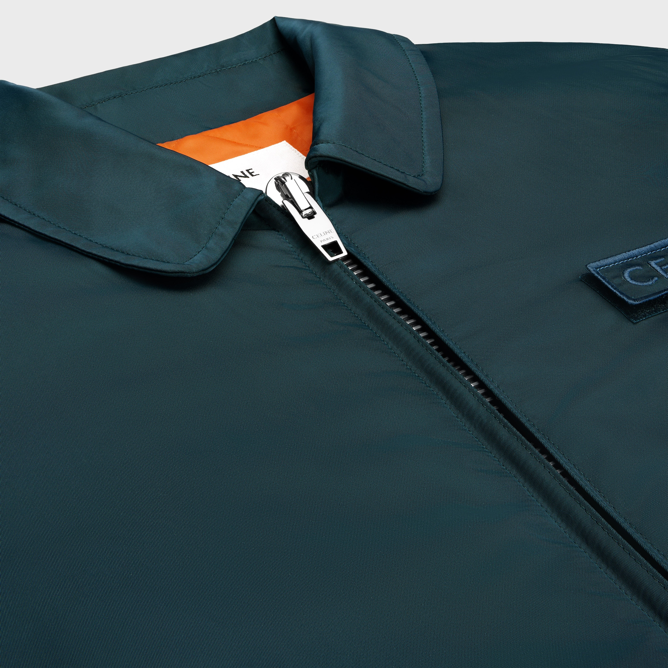 celine bomber jacket in nylon - 3