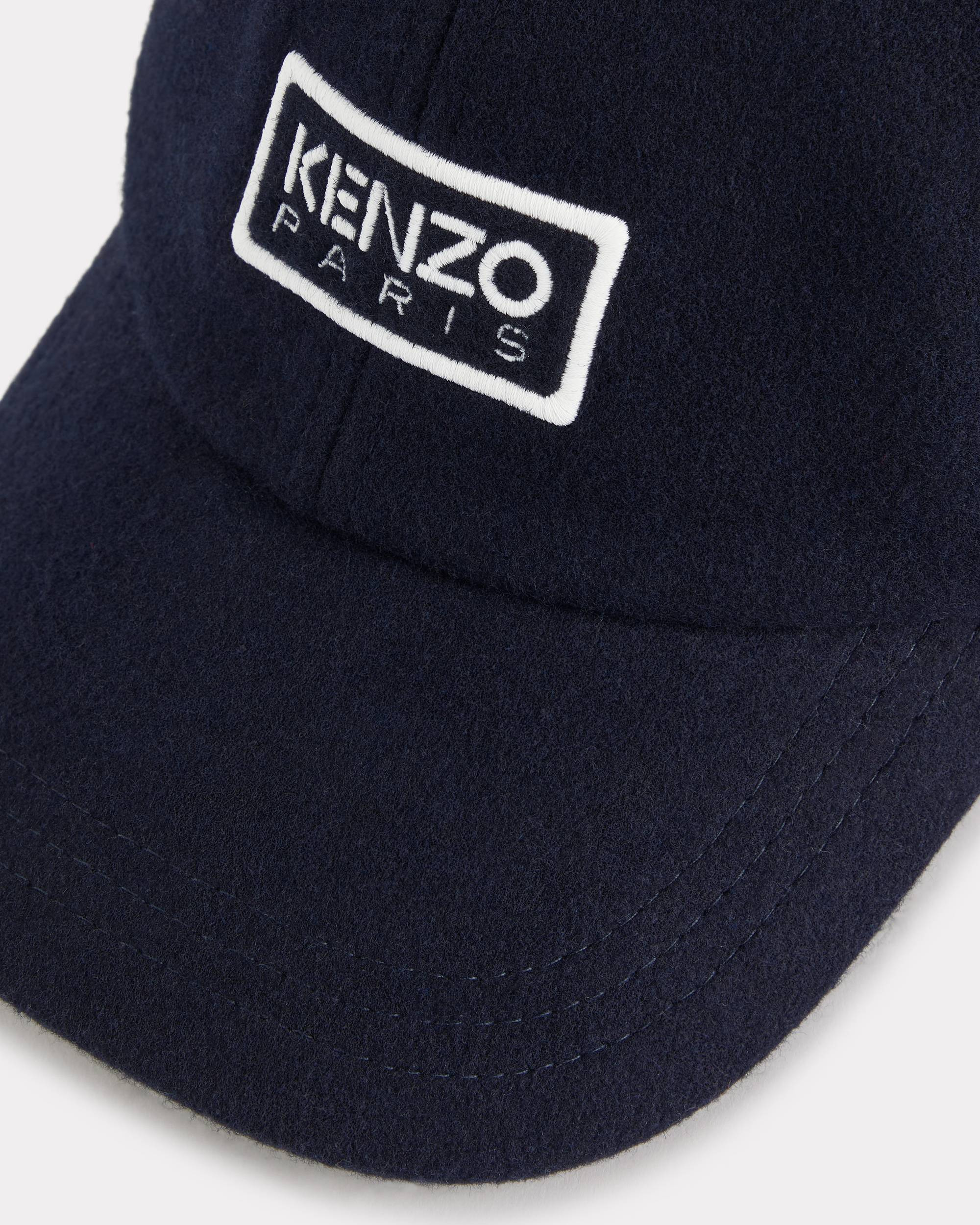 'KENZO Tag' cap in wool - 3