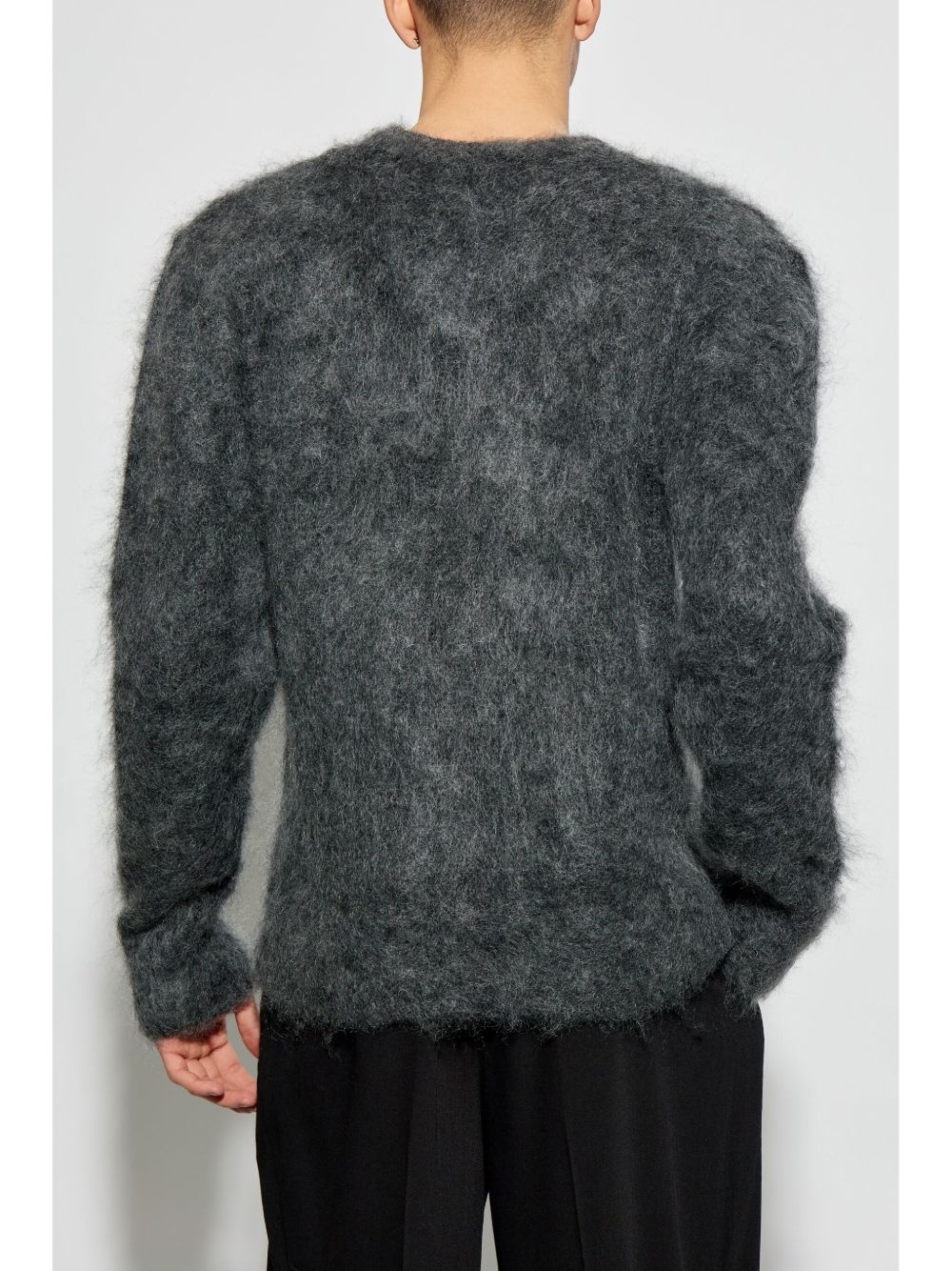 logo-jacquard sweater - 4