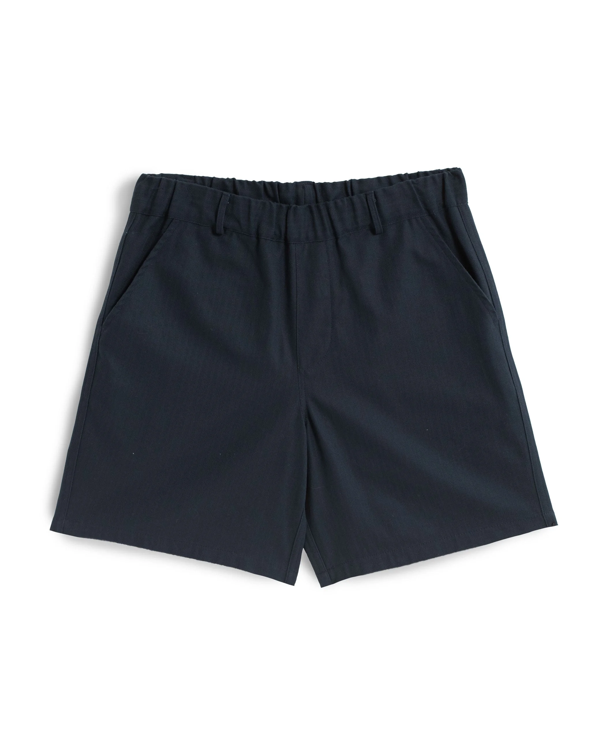 Midnight Herringbone Leisure Short - 1