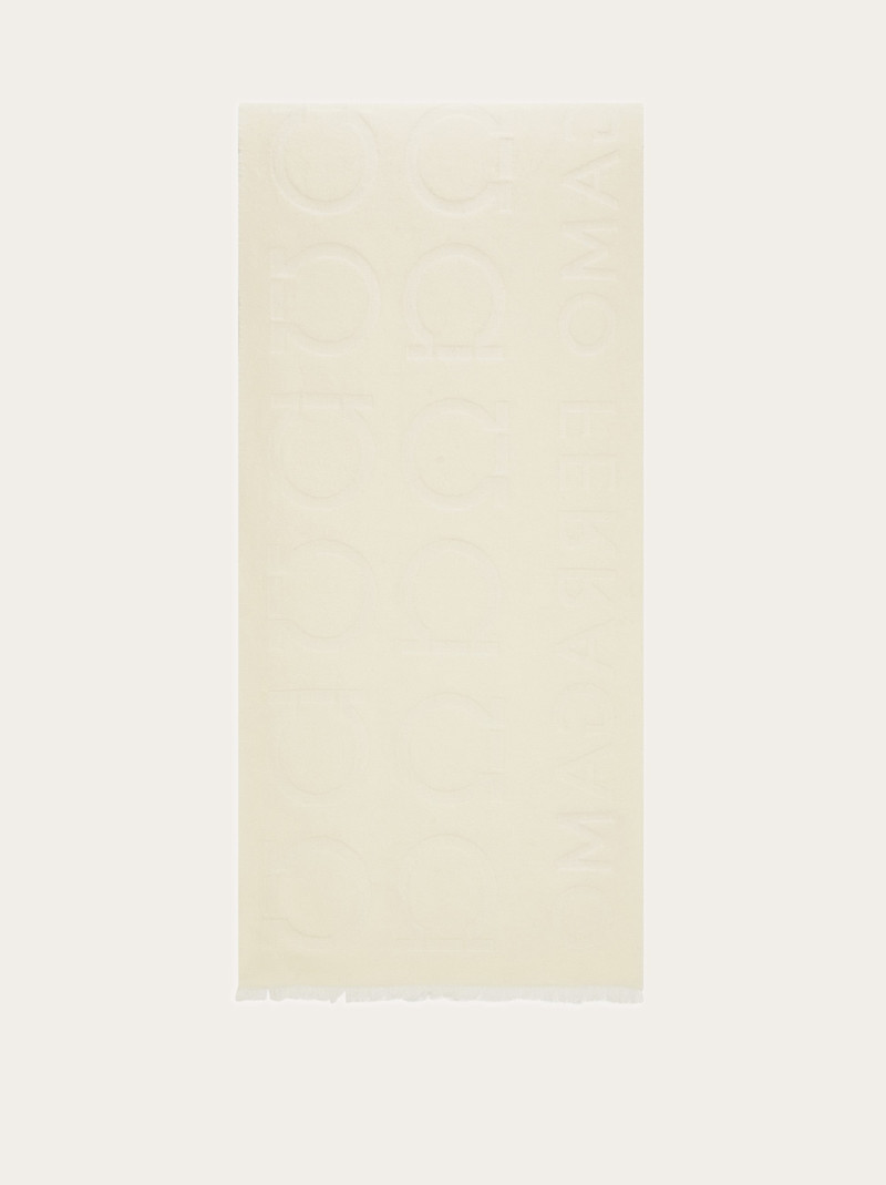 Gancini jacquard scarf 4