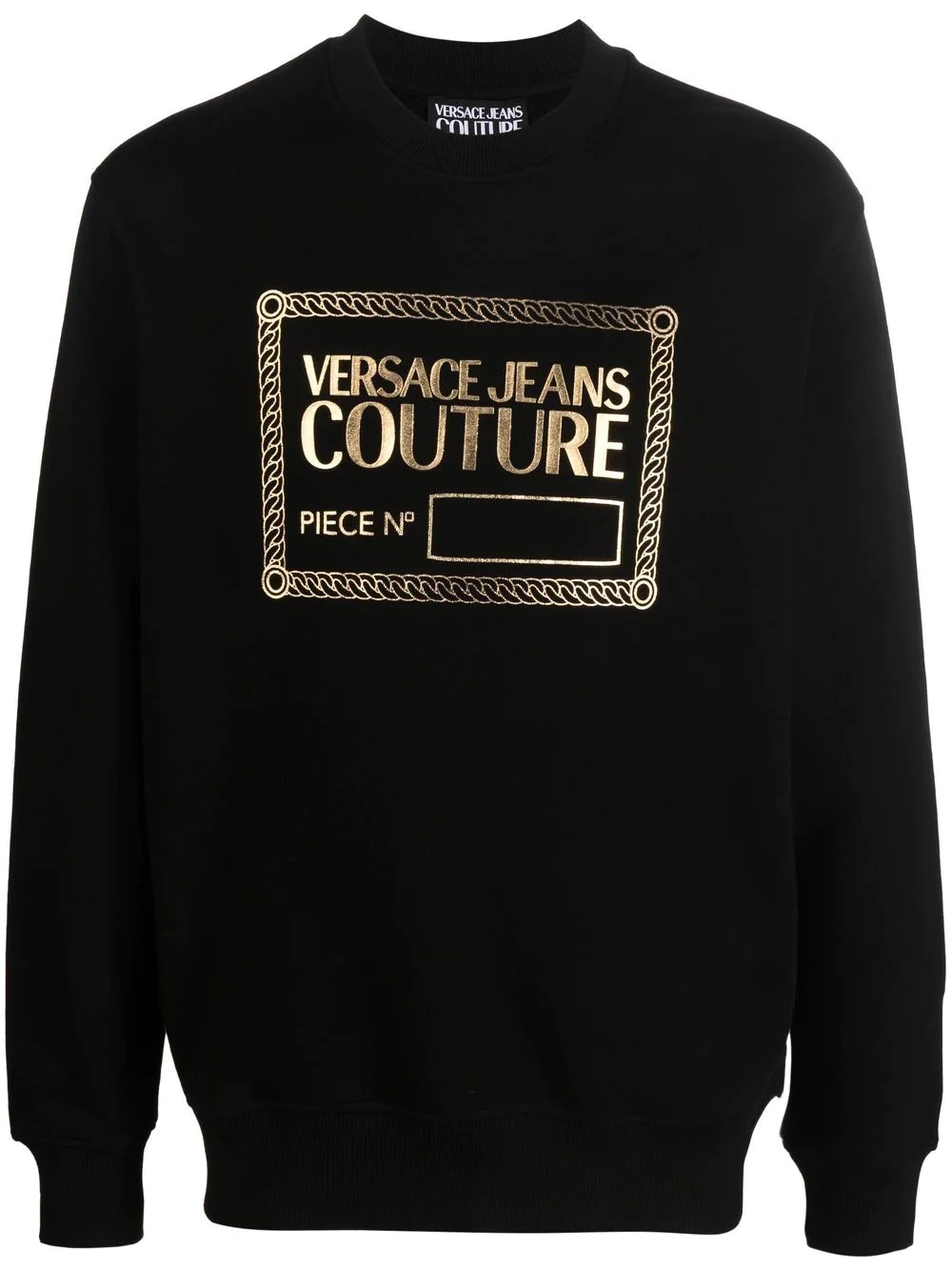 logo crew-neck sweatshirt - 1